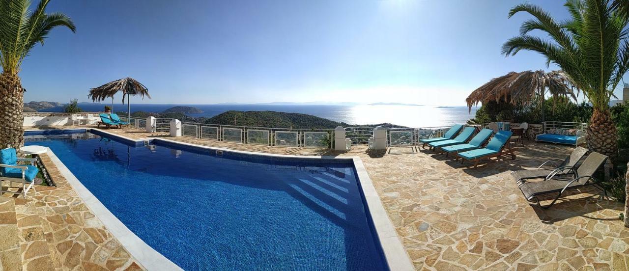 Infinity Blue Suite Saronida Kültér fotó