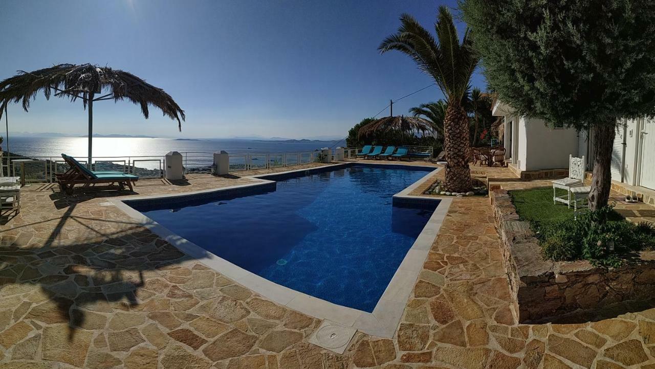 Infinity Blue Suite Saronida Kültér fotó